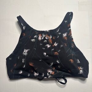 Carve Design Tropical High Neck Swim Top Size Medium